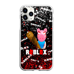 Чехол для iPhone 11 Pro Max матовый с принтом Roblox piggy/Свинка Пигги. в городе Новоалтайск, Силикон |  | game | roblox | roblox piggy свинка пигги | блок | игра | игрушка | лего | персонажи | персонажи из кубиков | роблокс | робот