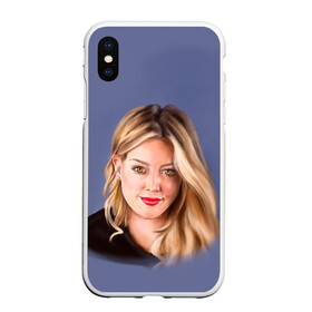 Чехол для iPhone XS Max матовый с принтом Хилари Дафф в городе Новоалтайск, Силикон | Область печати: задняя сторона чехла, без боковых панелей | актриса | блондинка | глаза | девушка | красный | лето | лицо | музыка | певица | песни | портрет | сериал | улыбка | фанарт | хилари дафф