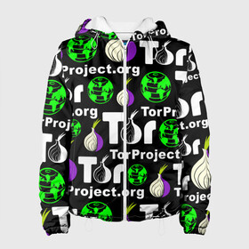 Женская куртка 3D с принтом ТОР / TOR PROJECT BROWSER в городе Новоалтайск, ткань верха — 100% полиэстер, подклад — флис | прямой крой, подол и капюшон оформлены резинкой с фиксаторами, два кармана без застежек по бокам, один большой потайной карман на груди. Карман на груди застегивается на липучку | tor browser | torproject | анонимность | анонимный браузер | взлом | даркнет | зеркала | луковица | тор браузер | хакер | черный интернет.
