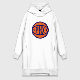 Платье-худи хлопок с принтом NBA   PHX в городе Новоалтайск,  |  | basketball | mvp | nba | phoenix | sport | streetball | suns | аризона | баскетбол | игра | крис пол | мяч | нба | санс | спорт | стритбол | тренер | финикс | чемпион
