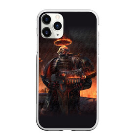 Чехол для iPhone 11 Pro Max матовый с принтом Легион проклятых в городе Новоалтайск, Силикон |  | damned | warhammer | вархаммер | космодес | легион проклятых | череп