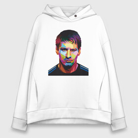 Женское худи Oversize хлопок с принтом Messi - Legend в городе Новоалтайск, френч-терри — 70% хлопок, 30% полиэстер. Мягкий теплый начес внутри —100% хлопок | боковые карманы, эластичные манжеты и нижняя кромка, капюшон на магнитной кнопке | argentina | barca | barcelona | football | lionel | messi | spain | sport | аргентина | барса | барселона | гол | золотой мяч | игрок | испания | камп ноу | лионель | месси | мяч | спорт | тренер | футбол | чемпион |