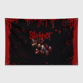 Флаг-баннер с принтом SLIPKNOT | СЛИПКНОТ (Z) в городе Новоалтайск, 100% полиэстер | размер 67 х 109 см, плотность ткани — 95 г/м2; по краям флага есть четыре люверса для крепления | Тематика изображения на принте: rock | slipknot | алессандро вентурелла | джей вайнберг | джеймс рут | кори тейлор | крэйг джонс | мик томсон | петля | рок | сид уилсон | скользящий узел | слипкнот | тяжелый рок | удавка | шон крэхан
