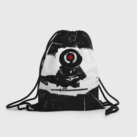 Рюкзак-мешок 3D с принтом Ghost of Tsushim | Призрак Цусимы (Z) в городе Новоалтайск, 100% полиэстер | плотность ткани — 200 г/м2, размер — 35 х 45 см; лямки — толстые шнурки, застежка на шнуровке, без карманов и подкладки | Тематика изображения на принте: game | ghost of tsushim | jin sakai | ninja | samurai | the ghost of tsushimпризрак цусимы | буке | вакидзаси | воин | вояк | дайсё | дзин сакай | иайто | игра | катана | кодати | мононофу | мститель | мушя | ниндзя | нодати | одати