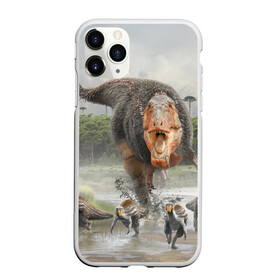 Чехол для iPhone 11 Pro Max матовый с принтом Т-Рекс | Динозавр | Dino (Z) в городе Новоалтайск, Силикон |  | dino | dinosauria | t rex | ti rex | дино | динозавр | парк юрского | т рекс | ти рекс | чудовище | юрский период | ящер | ящерица