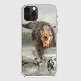 Чехол для iPhone 12 Pro Max с принтом Т-Рекс | Динозавр | Dino (Z) в городе Новоалтайск, Силикон |  | dino | dinosauria | t rex | ti rex | дино | динозавр | парк юрского | т рекс | ти рекс | чудовище | юрский период | ящер | ящерица