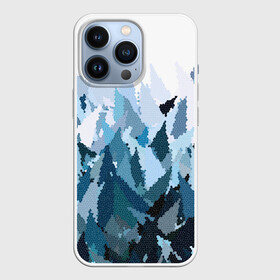 Чехол для iPhone 13 Pro с принтом Абстрактная мазаика витраж в городе Новоалтайск,  |  | абстрактный | витраж | мозаика | разноцветный | серый | современный | соты | текстура