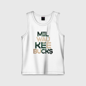 Детская майка хлопок с принтом Milwaukee Bucks в городе Новоалтайск,  |  | antetokounmpo | basketball | bucks | giannis | milwaukee | mvp | nba | sport | streetball | адетокумбо | бакс | баскетбол | игра | милуоки | мяч | нба | олень | спорт | стритбол | тренер | чемпион | янис