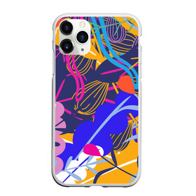 Чехол для iPhone 11 Pro Max матовый с принтом листья цветы текстура паттэрн в городе Новоалтайск, Силикон |  | графика | картина | лес | листья | луг | осень | паттерн | текстура | узор | цветы