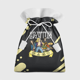 Подарочный 3D мешок с принтом LED ZEPPELIN | ЛЕД ЗЕППЕЛИН (Z) в городе Новоалтайск, 100% полиэстер | Размер: 29*39 см | led zeppelin | rock | джимми пейдж | зепеллин | зеппелин | лед зеппелин | рок