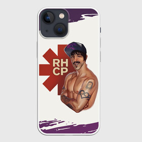 Чехол для iPhone 13 mini с принтом RED HOT CHILI PEPPERS | РЕД ХОТ ЧИЛИ ПЕППЕРС (Z) в городе Новоалтайск,  |  | red hot chili peppers | rhcp | альтернативный рок | бальзари | джон фрушанте | красные острые перцы чили | майкл фли | ред хот чили пепперс | рхчп | рэп рок | фанк метал | фанк рок | чед смит | энтони кидис