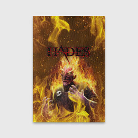 Обложка для паспорта матовая кожа с принтом Hades | Гадес (Z) в городе Новоалтайск, натуральная матовая кожа | размер 19,3 х 13,7 см; прозрачные пластиковые крепления | aid | hades | nyx | roguelike | thanatos | zagreus | аид | гадес | загрей | никс | рогалик | танатос