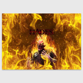 Поздравительная открытка с принтом Hades | Гадес (Z) в городе Новоалтайск, 100% бумага | плотность бумаги 280 г/м2, матовая, на обратной стороне линовка и место для марки
 | aid | hades | nyx | roguelike | thanatos | zagreus | аид | гадес | загрей | никс | рогалик | танатос