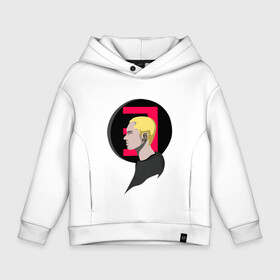 Детское худи Oversize хлопок с принтом EMINEM | ЭМИНЕМ (Z) в городе Новоалтайск, френч-терри — 70% хлопок, 30% полиэстер. Мягкий теплый начес внутри —100% хлопок | боковые карманы, эластичные манжеты и нижняя кромка, капюшон на магнитной кнопке | eminem | hip hop | rap | еминем | зарубежный реп | реп | рэп | эминем