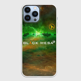 Чехол для iPhone 13 Pro Max с принтом BLACK MESA | HALF LIFE (Z) в городе Новоалтайск,  |  | aperture laboratories | black mesa | gordon freeman | half life | half life 3 | valve | блэк меса | вэлв | гордон фриман | халф лайф