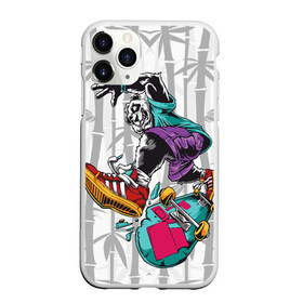 Чехол для iPhone 11 Pro Max матовый с принтом HiFi Panda в городе Новоалтайск, Силикон |  | bamboo | panda | sk8 | skate park | skeate | бамбук | панда | скейт | скейт парк