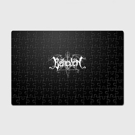 Головоломка Пазл магнитный 126 элементов с принтом Behexen в городе Новоалтайск, полимерный материал с магнитным слоем | 126 деталей, размер изделия —  180*270 мм | behexen | black metal | metal | rock | группа | метал | митол | рок | роцк