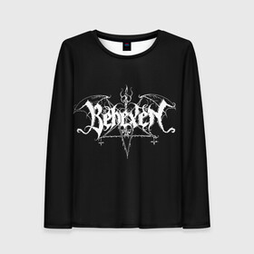 Женский лонгслив 3D с принтом Behexen в городе Новоалтайск, 100% полиэстер | длинные рукава, круглый вырез горловины, полуприлегающий силуэт | behexen | black metal | metal | rock | группа | метал | митол | рок | роцк