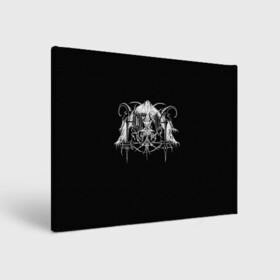 Холст прямоугольный с принтом Horna в городе Новоалтайск, 100% ПВХ |  | black metal | horna | metal | rock | группа | метал | рок | роцк | хорна