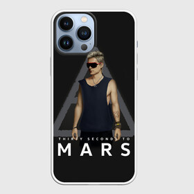 Чехол для iPhone 13 Pro Max с принтом Джаред Лето | Jared Leto (Z) в городе Новоалтайск,  |  | Тематика изображения на принте: 30 seconds to mars | 30 секунд | 30 секунд до марса | jared joseph leto | jared leto | rock | джаред лето | музыка | песни | рок