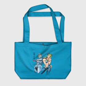 Пляжная сумка 3D с принтом Джолин Куджо в городе Новоалтайск, 100% полиэстер | застегивается на металлическую кнопку; внутренний карман застегивается на молнию. Стенки укреплены специальным мягким материалом, чтобы защитить содержимое от несильных ударов
 | adventure | bizarre | brando | dio | jo | joestar | joseph | josuke | jotaro | kujo | lisa | speedwagon | the | world | абдул | брандо | бруно | джо | джозеф | джолин | джонатан | джорно | джоске | джостар | джотаро | дио | какёин | куджо | лиза | невероя