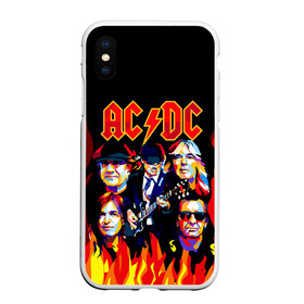 Чехол для iPhone XS Max матовый с принтом AC DC HIGHWAY TO HELL в городе Новоалтайск, Силикон | Область печати: задняя сторона чехла, без боковых панелей | Тематика изображения на принте: ac dc | angus young. | back in black | brian johnson | hells bells | highway to hell | rock | thunderstruck | tnt | ангус янг | брайан джонсон | группа | музыка | рок | эйси диси