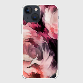 Чехол для iPhone 13 mini с принтом Абстрактные розы в городе Новоалтайск,  |  | абстрактные цветы | абстрактный | букет роз | модный | молодежный | розы | современный | текстура | цветочный