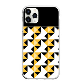 Чехол для iPhone 11 Pro Max матовый с принтом Черно-желтый геометрический  в городе Новоалтайск, Силикон |  | Тематика изображения на принте: абстрактный | геометрический | желтый | молодежный | мужской | разноцветный | современный | черный