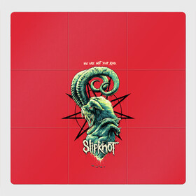 Магнитный плакат 3Х3 с принтом SLIPKNOT | СЛИПКНОТ (+спина) (Z) в городе Новоалтайск, Полимерный материал с магнитным слоем | 9 деталей размером 9*9 см | rock | slipknot | петля | рок | скользящий узел | слипкнот | тяжелый рок | удавка
