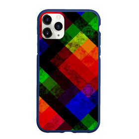 Чехол для iPhone 11 Pro Max матовый с принтом Яркий геометрический узор  в городе Новоалтайск, Силикон |  | Тематика изображения на принте: абстрактный | геометрический | красный | модный узор | молодежный | мраморный | синий