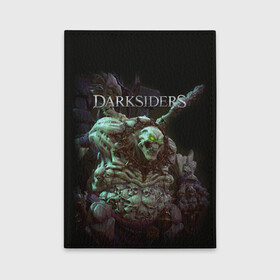Обложка для автодокументов с принтом Гнев Войны | Darksiders (Z) в городе Новоалтайск, натуральная кожа |  размер 19,9*13 см; внутри 4 больших “конверта” для документов и один маленький отдел — туда идеально встанут права | darksiders | darksiders 2 | darksiders 3 | ulthane | wrath of war | всадник апокалипсиса | гнев войны | обугленный совет | руина | ультэйн