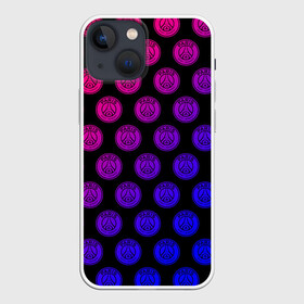 Чехол для iPhone 13 mini с принтом ПСЖ Неон в городе Новоалтайск,  |  | football | neon | psg | soccer | неон | псж | футбол