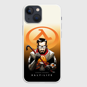 Чехол для iPhone 13 mini с принтом FREEMAN | HALF LIFE (Z) в городе Новоалтайск,  |  | aperture laboratories | black mesa | gordon freeman | half life | half life 3 | valve | блэк меса | вэлв | гордон фриман | халф лайф