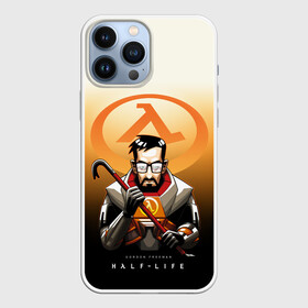 Чехол для iPhone 13 Pro Max с принтом FREEMAN | HALF LIFE (Z) в городе Новоалтайск,  |  | aperture laboratories | black mesa | gordon freeman | half life | half life 3 | valve | блэк меса | вэлв | гордон фриман | халф лайф