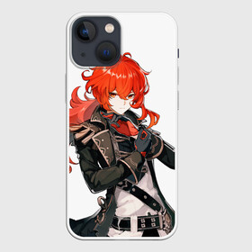 Чехол для iPhone 13 mini с принтом Дилюк из Genshin Impact в городе Новоалтайск,  |  | Тематика изображения на принте: deluc art | diluc | diluc art | genshin impact | genshin impact art | genshin impact diluc | genshin impact делюк | genshin impact дилюк | геншин импакт | геншин импакт diluc | геншин импакт дилюк | дилюк | дилюк геншин