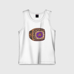 Детская майка хлопок с принтом Phoenix Champions в городе Новоалтайск,  |  | basketball | mvp | nba | phoenix | sport | streetball | suns | аризона | баскетбол | игра | крис пол | мяч | нба | санс | спорт | стритбол | тренер | финикс | чемпион