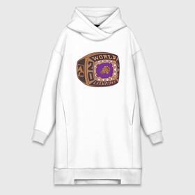 Платье-худи хлопок с принтом Phoenix Champions в городе Новоалтайск,  |  | basketball | mvp | nba | phoenix | sport | streetball | suns | аризона | баскетбол | игра | крис пол | мяч | нба | санс | спорт | стритбол | тренер | финикс | чемпион