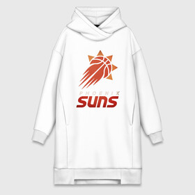Платье-худи хлопок с принтом Suns Basketball в городе Новоалтайск,  |  | basketball | mvp | nba | phoenix | sport | streetball | suns | аризона | баскетбол | игра | крис пол | мяч | нба | санс | спорт | стритбол | тренер | финикс | чемпион