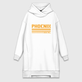 Платье-худи хлопок с принтом Phoenix Basketball в городе Новоалтайск,  |  | basketball | mvp | nba | phoenix | sport | streetball | suns | аризона | баскетбол | игра | крис пол | мяч | нба | санс | спорт | стритбол | тренер | финикс | чемпион