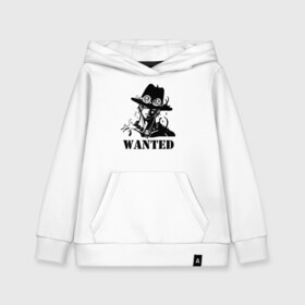 Детская толстовка хлопок с принтом Портгас Д. Эйс в розыске One Piece в городе Новоалтайск, 100% хлопок | Круглый горловой вырез, эластичные манжеты, пояс, капюшен | anime | manga | one piece | whitebeard pirates | аниме | бандит | большой куш | ван пис | вон пис | гол д. эйс | командир 2 ой дивизии | король пиратов | манга | пират | пираты белой бороды | пираты белоуса | портгас д. эйс