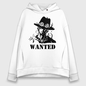 Женское худи Oversize хлопок с принтом Портгас Д. Эйс в розыске One Piece в городе Новоалтайск, френч-терри — 70% хлопок, 30% полиэстер. Мягкий теплый начес внутри —100% хлопок | боковые карманы, эластичные манжеты и нижняя кромка, капюшон на магнитной кнопке | anime | manga | one piece | whitebeard pirates | аниме | бандит | большой куш | ван пис | вон пис | гол д. эйс | командир 2 ой дивизии | король пиратов | манга | пират | пираты белой бороды | пираты белоуса | портгас д. эйс