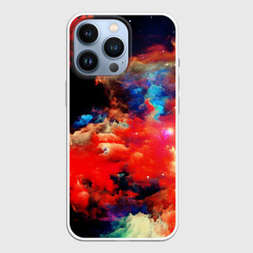 Чехол для iPhone 13 Pro с принтом Косический градиент в городе Новоалтайск,  |  | градиент | имитация дыма | космос | плавный переход | размытые границы