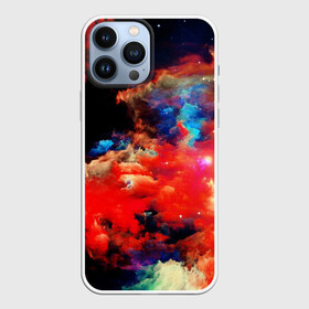 Чехол для iPhone 13 Pro Max с принтом Косический градиент в городе Новоалтайск,  |  | градиент | имитация дыма | космос | плавный переход | размытые границы