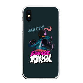 Чехол для iPhone XS Max матовый с принтом WHITTY  УИТТИ FNF в городе Новоалтайск, Силикон | Область печати: задняя сторона чехла, без боковых панелей | fnf | friday night funkin | whitty | игра | уитти | фрайдей найт функин | фридау найт фанкин | фридей найт фанкин | фридэй фанкин