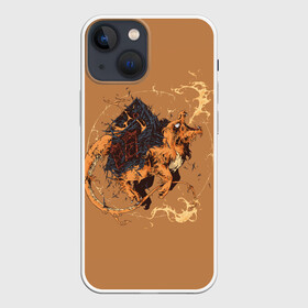 Чехол для iPhone 13 mini с принтом Дом Чермандера в городе Новоалтайск,  |  | anime | pokemon | poket monster | poketmon | аниме | анимэ | дракон | дракончик | карманные монстры | покемон | чермандер