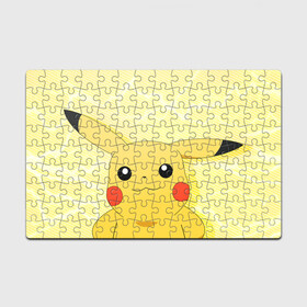 Головоломка Пазл магнитный 126 элементов с принтом Sweet Pikachu в городе Новоалтайск, полимерный материал с магнитным слоем | 126 деталей, размер изделия —  180*270 мм | anime | pikachu | pokemon | poket monster | poketmon | аниме | анимэ | карманные монстры | пикачу | покемон