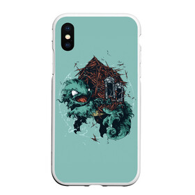 Чехол для iPhone XS Max матовый с принтом Домик Сквиртла в городе Новоалтайск, Силикон | Область печати: задняя сторона чехла, без боковых панелей | Тематика изображения на принте: anime | pokemon | poket monster | poketmon | squirtle | аниме | анимэ | карманные монстры | покемон | сквиртл