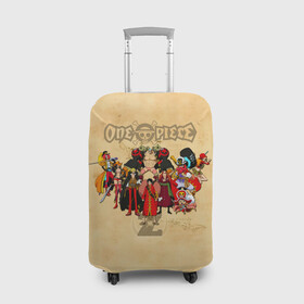 Чехол для чемодана 3D с принтом One Piece. Большой куш в городе Новоалтайск, 86% полиэфир, 14% спандекс | двустороннее нанесение принта, прорези для ручек и колес | anime | manga | monkey d. luffy | one piece | аниме | большой куш | ван пис | вон пис | гол д. роджер | кайдо | король пиратов | луфи | луффи | манга | манки д. луффи | нами | нико робин | пират | портгас д. эйс | ророноа зоро