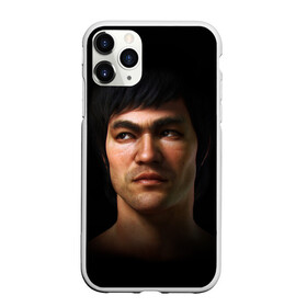 Чехол для iPhone 11 Pro матовый с принтом Bruce в городе Новоалтайск, Силикон |  | Тематика изображения на принте: bruce lee | karate | брюс ли | джеки чан | карате | цитата
