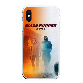 Чехол для iPhone XS Max матовый с принтом Рик Декард и Кей BR2049 в городе Новоалтайск, Силикон | Область печати: задняя сторона чехла, без боковых панелей | Тематика изображения на принте: blade runner 2049 | cyberpunk | future | harrison ford | hologram | k | neon | rick decard | ryan gosling | бегущий по лезвию 2049 | будущее | голограмма | кей | киберпанк | неон | райан гослинг | рик декард | фильмы | харрисон форд
